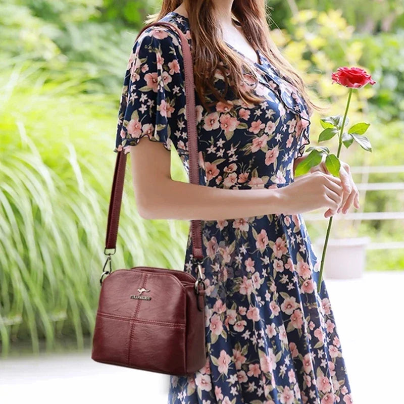 Square Shoulder Bag for Women – Luxury Crossbody Handbag
