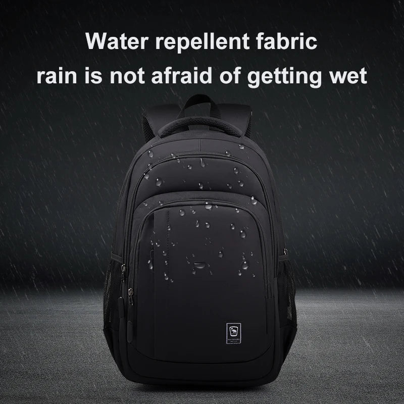 Oiwas Water-Resistant Business Laptop Backpack | 15.6" Travel & School Bag for Men & Teens