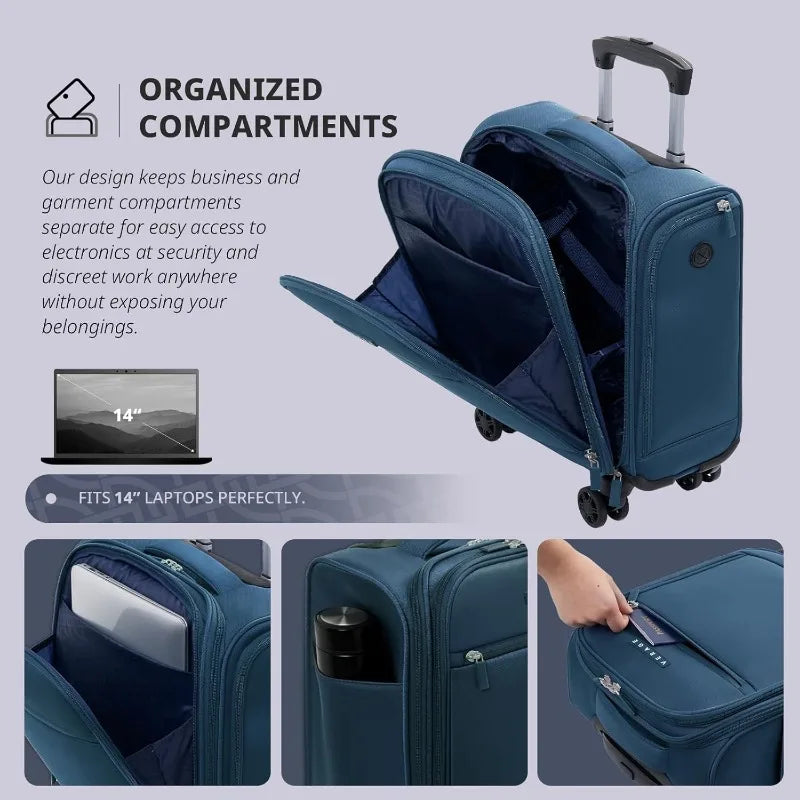 Underseat Wheeled Carry-On