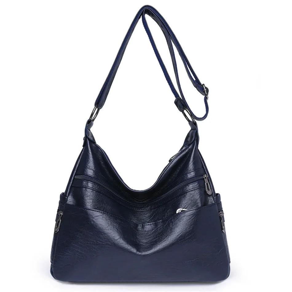 Luxury Messenger Bag for Women – Large Capacity Crossbody Shoulder Tote