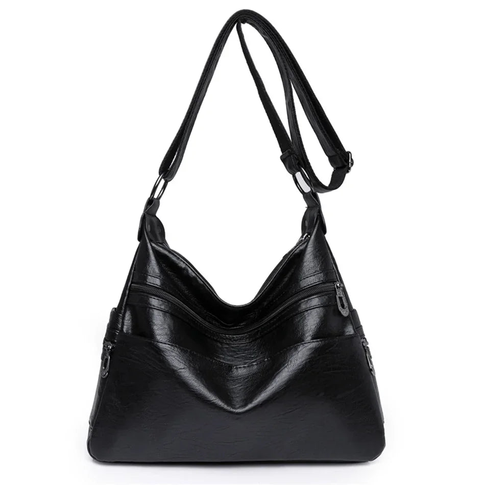 Luxury Messenger Bag for Women – Large Capacity Crossbody Shoulder Tote