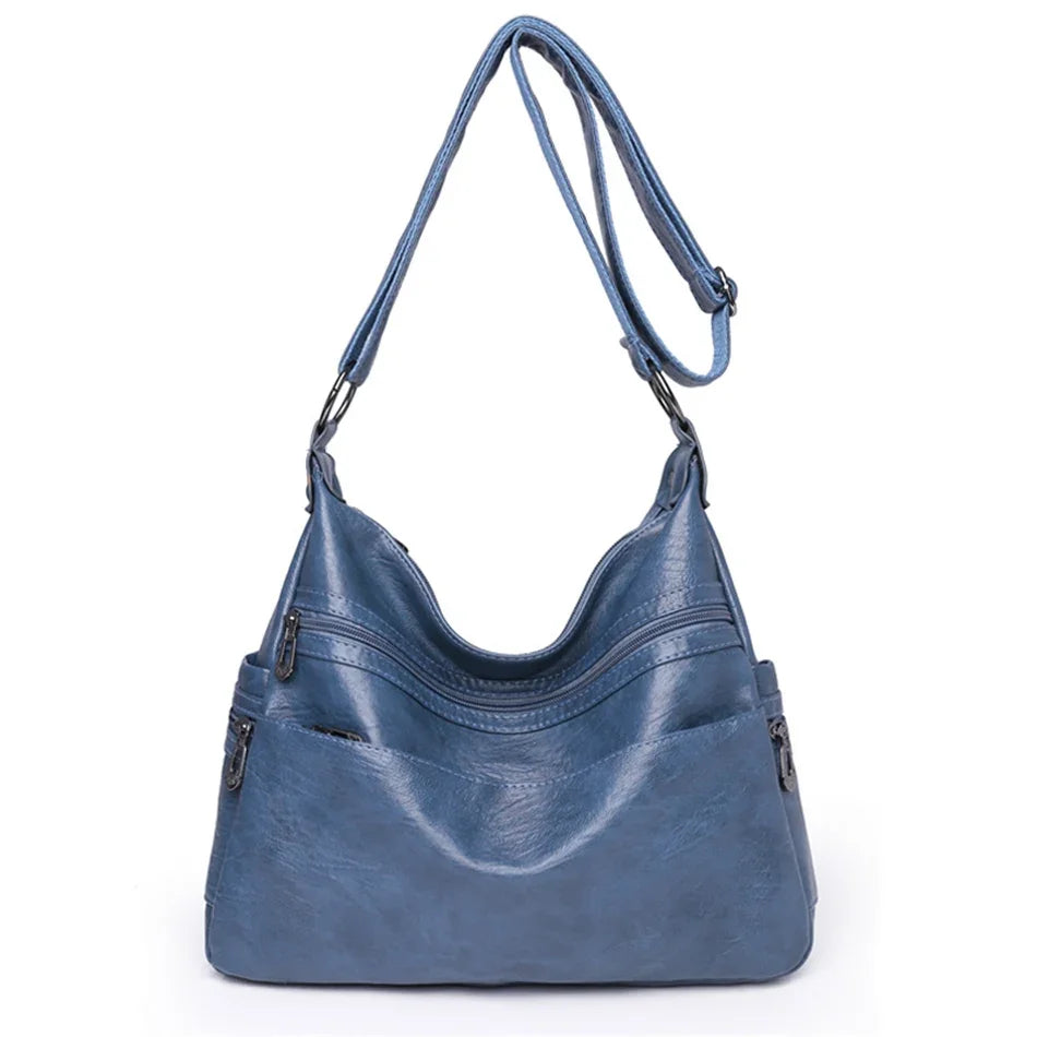 Luxury Messenger Bag for Women – Large Capacity Crossbody Shoulder Tote