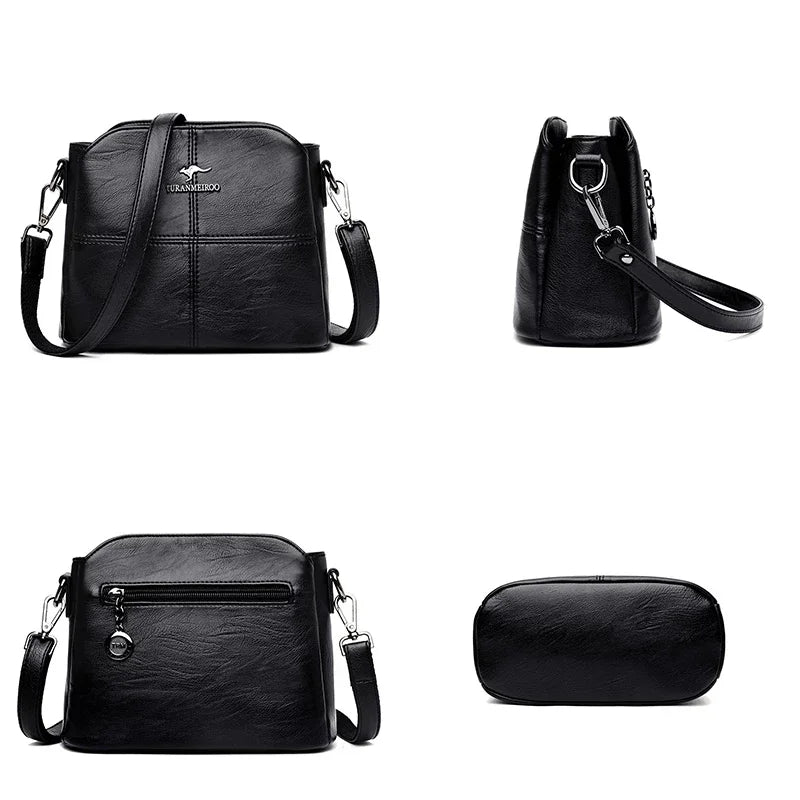 Square Shoulder Bag for Women – Luxury Crossbody Handbag
